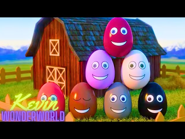 Colorful Eggs - Fun & Educational Nursery Rhymes for Kids