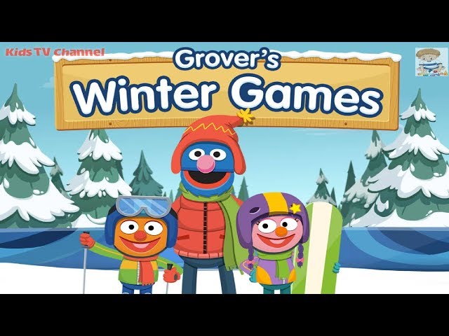 Play Fun Games For Kids - Sesame Street: Grover's Winter Games - Fun Game For Kids