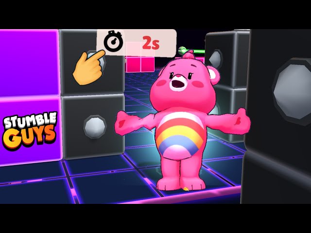 CHEER BEAR 🕛 TIME ENDED - Stumble Guys BLOCK DASH