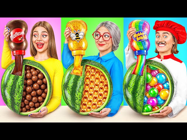 Me vs Grandma Cooking Challenge | Funny Food Challenges by TeenDO