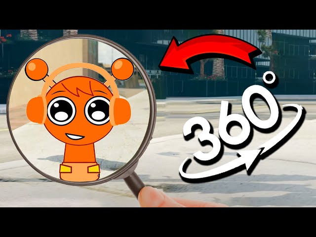 Find Oren Baby - Incredibox Sprunki | Finding Challenge 360º VR Video - TDC Tan