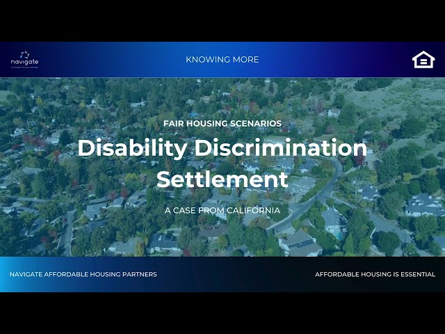 Knowing More | Disability Discrimination Settlement