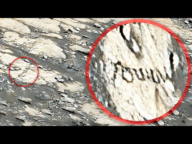 The Word "Fouiuw"? Who could have written this on Mars?