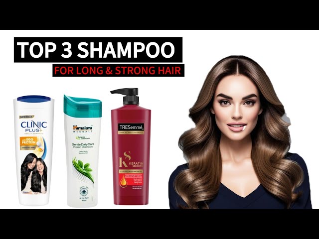 Top 3 Shampoo For Long & Strong Hair ! Only For Women ?