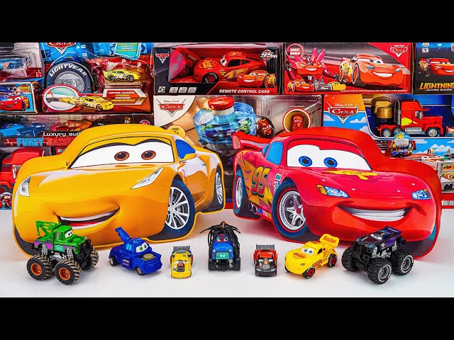 Disney Pixar Cars Unboxing Review l Lightning McQueen Bubble RC Car | Monster Truck ASMR