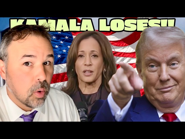 KAMALA ADMITS SHE LOST: 23 English Phrasal Verbs and English Idioms for the IELTS and TOEFL