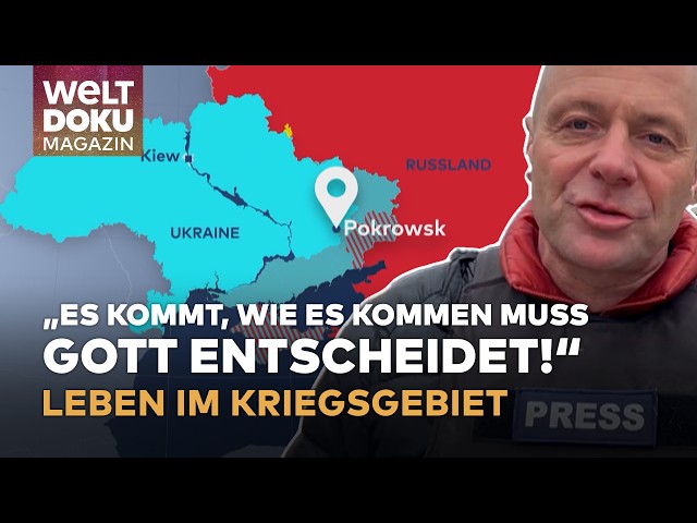 UKRAINE-KRIEG: Alltag in Pokrowsk trotz Bomben und Zerstörung – Ein Land gibt nicht auf! | MAGAZIN