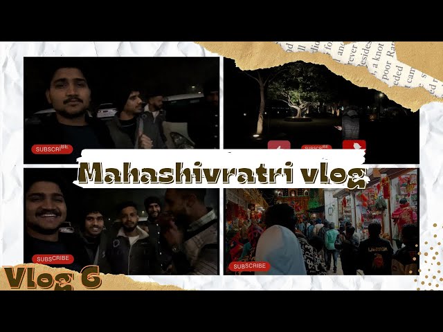 | Maha Shivaratri | Vlog | Vlog 6 | @Rahul_3150 @adarsh_saxena2001