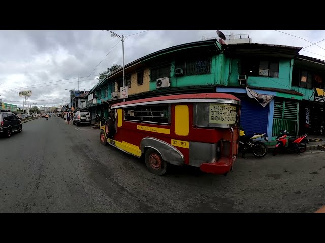 360° VR Bike Commute - Lambingan bridge, Kalentong - with GoPro Max