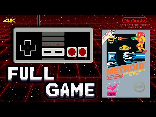 Metroid 100% (NES) - Full Game Walkthrough / Longplay [4K60ᶠᵖˢ UHD]