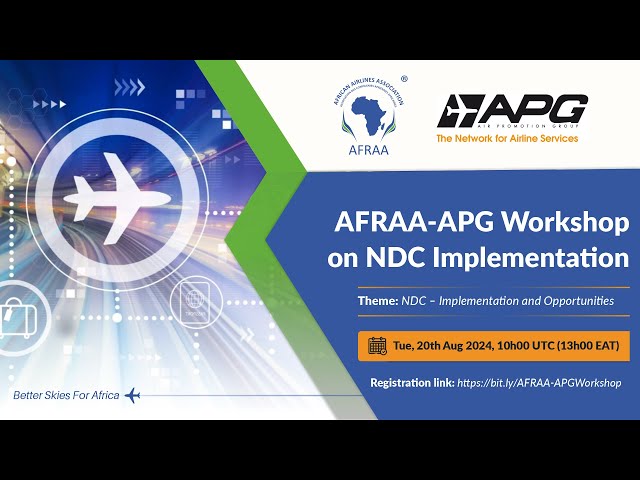 AFRAA-APG Workshop on NDC Implementation and Opportunities, 20th August