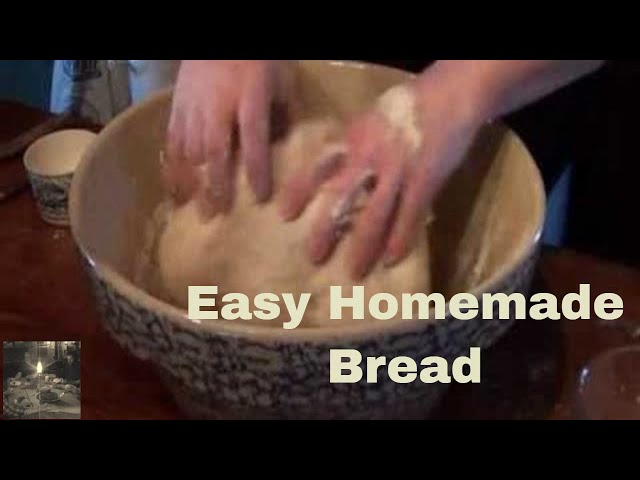 Simple HOMEMADE BREAD Dough | Part 1