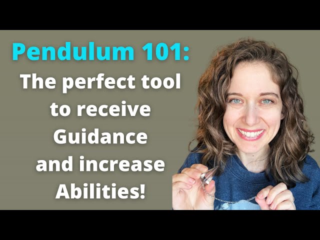 HOW TO USE A PENDULUM to talk to your Spirit Guides