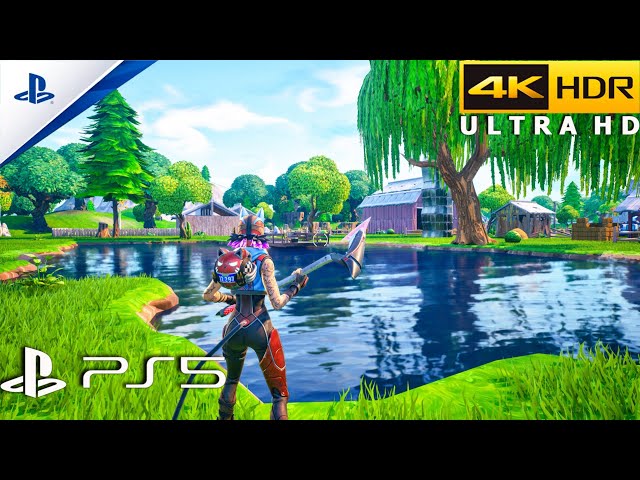 Fortnite (PS5) 4K 60FPS HDR Gameplay (Chapter 4 Season 5)