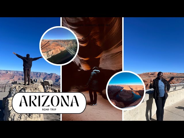 Northern Arizona travel vlog🏜🏞️| Glen Canyon, Grand Canyon, Upper Antelope Canyon, & Horseshoe bend