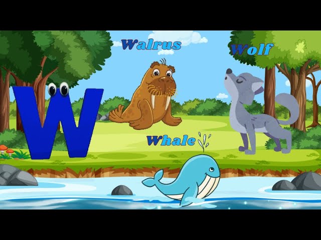 ABC Animals A5TH225 | Phonics Animals | Learn ABC Alphabet | Kids TV