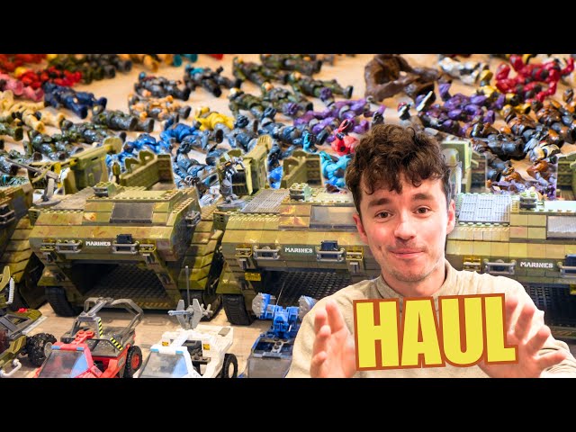 I Scored a JACKPOT of Original Halo Mega Bloks! 🎰