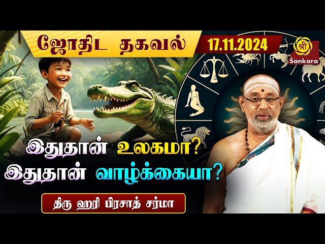 இன்று தேய்பிறை சுபமுகூர்த்த தினம் | 17/11/2024 | ஹரி பிரசாத் சர்மா | Indhanaal