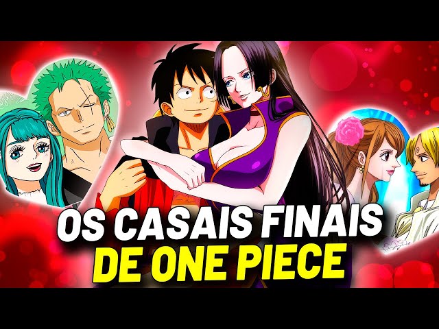 OS CASAIS QUE ACONTECERÃO NO FINAL DE ONE PIECE!