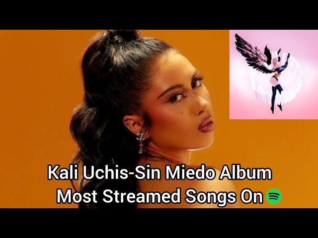 Kali Uchis-Sin Miedo (del Amor y Otros Demonios) ∞ Album Most Streamed Songs On Spotify