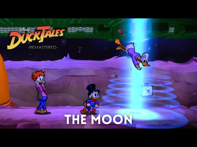 DuckTales Remastered - Walkthrough 4K 60FPS HDR - The Moon (Hard)