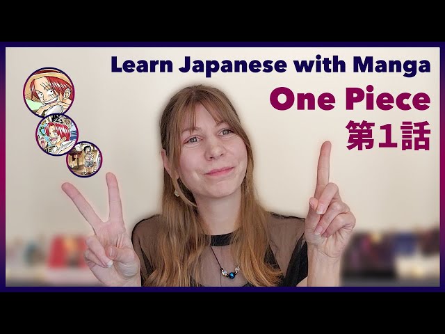 Learn Japanese with Manga: One Piece | Words & Grammar for Beginners