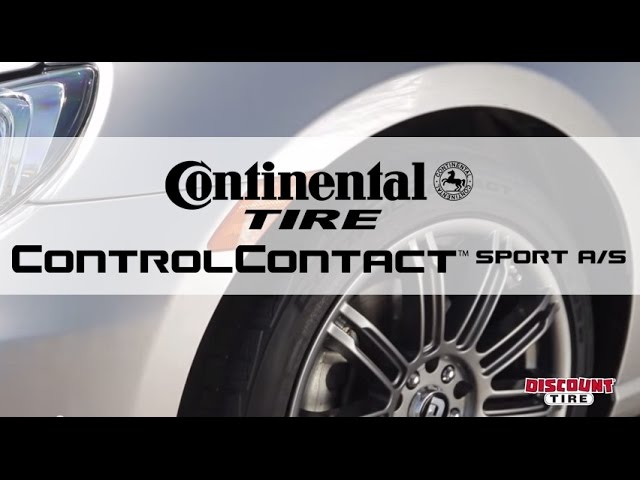 Continental ControlContact Sport A/S Tires | Discount Tire