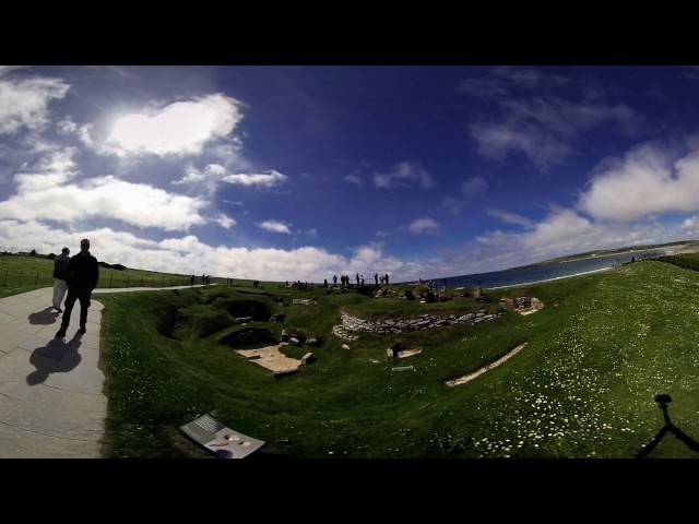 Skara Brae, Orkney - 360 Video [Royalty Free Stock Footage] $350 [4K VR Stereoscopic 3D]