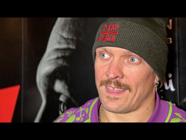 Oleksandr Usyk SENDS KO WARNING to Tyson Fury: "I WILL BE DIFFERENT" in REMATCH