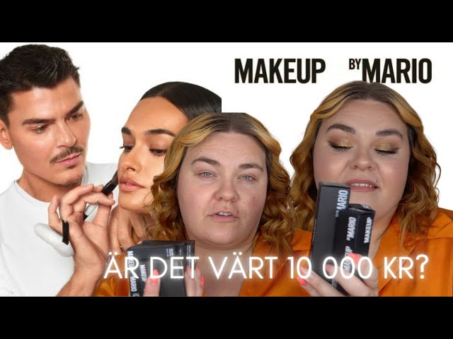 JAG KÖPTE ALLT SMINK FRÅN MAKEUP BY MARIO (hejdå 10 000 kr 😭)