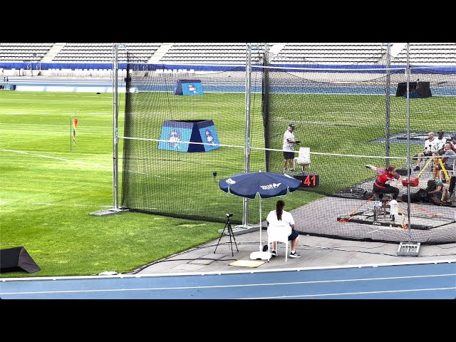 【パラ陸上世界選手権パリ】F55 women Discus Throw | MICKEY Sarah（CAN）