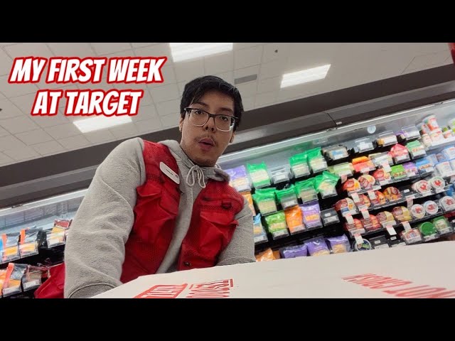 My First Week Working At Target!