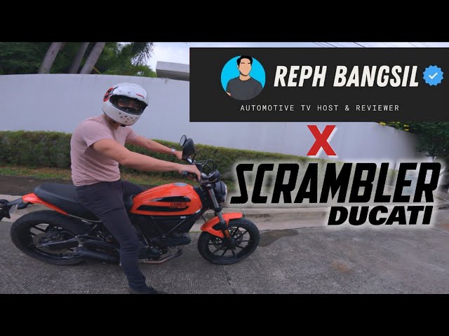 I let Reph Bangsil try the Ducati Scrambler Sixty2 | Nadine Lustre's Ducati