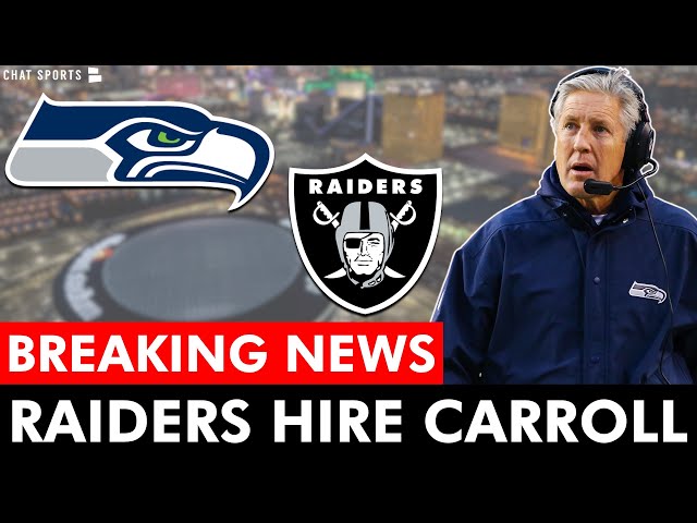 BREAKING: Pete Carroll Hired As Las Vegas Raiders Head Coach