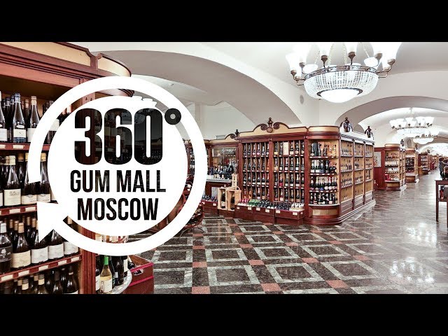 GUM Mall Moscow Russia in 360° | Best Places in Moscow