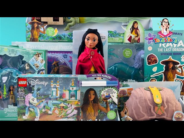 Unboxing and Review of Disney Raya and The Last Dragon Toys Collection