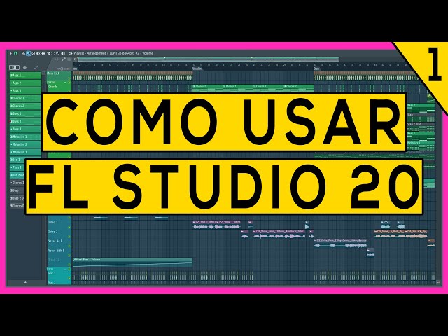 Como Usar O FL Studio 20 - Parte 1/5 - Introdução ao Fl Studio [Tutorial Completo]