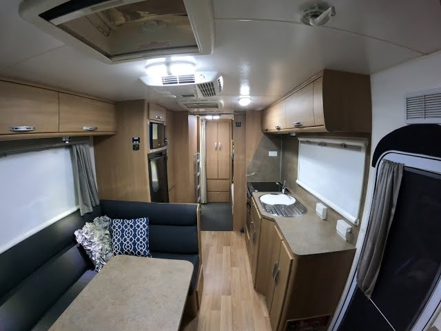 3D interactive caravan internal tour