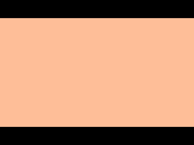 Peach Fuzz PANTONE 13-1023 Color of the Year 2024, Solid Background, 10 Hour Screensaver Night Light