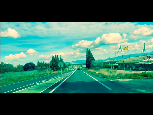 Driving in Spain Beautiful Sceneries