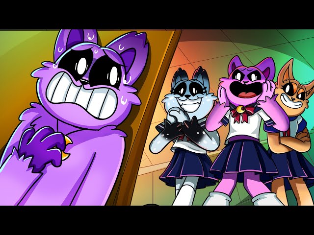 New Poppy Playtime Animation // CATNAP: KIDNAPPED BY CRAZY FAN GIRLS?! | Games Cartoon Animation