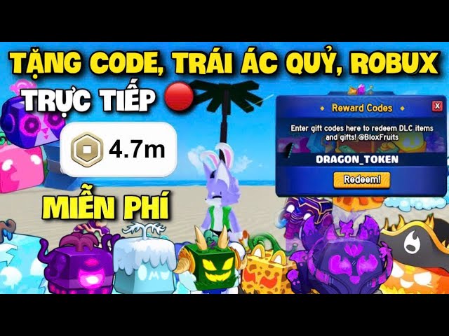 🔴LIVE - Blox Fruit | Tặng 500.000 Robux Acc Roblox Miễn Phí Và Code x2 EXP, Trái Ác Quỷ Mới Nhất