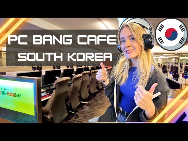 Korea Unique Cafe, PC BANG- Eat while playing video games! (Seoul, SOUTH KOREA🇰🇷)