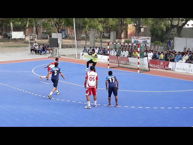 28 National HandBall championship 2018 Army vs Wapda 1st half