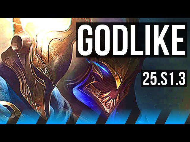 PANTHEON vs ZED (MID) | 8/1/1, Godlike | KR Master | 25.S1.3