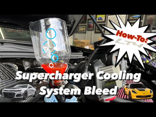 How-To: Bleeding the LT4 Supercharger // ZL1, Z06, Escalade V & CT5-V Blackwing