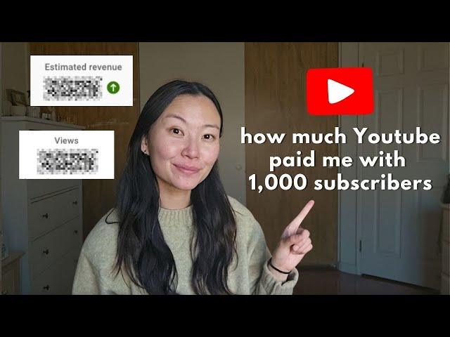 How Much Youtube Paid Me My FIRST MONTH Monetized with 1,400 Subscibers