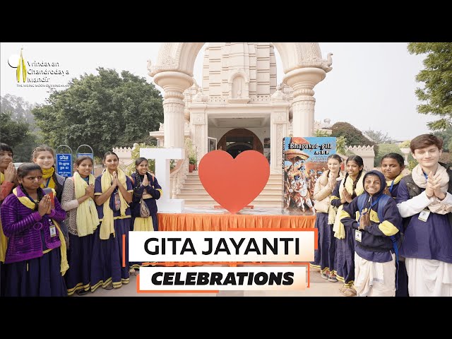 Gita Jayanti Celebrations 2021 | Vrindavan Chandrodaya Mandir