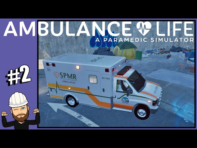 Police Officer Shot & Needs Our Help! - Ambulance Life A Paramedic Simulator Career #2