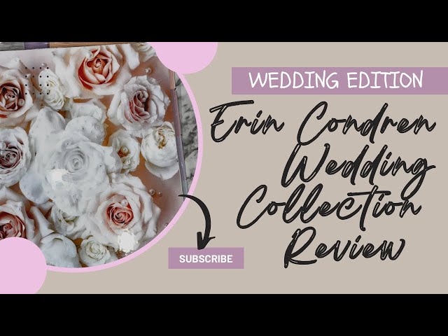 Erin Condren Wedding Collection 2022